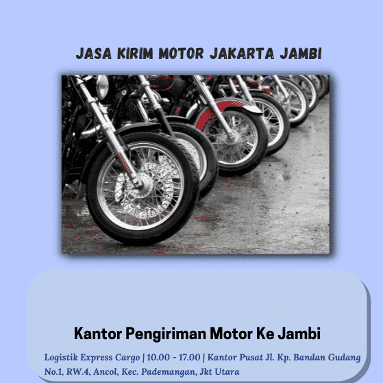 Jasa Kirim Motor Jakarta Jambi