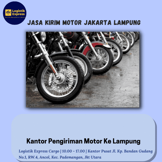 Jasa Kirim Motor Jakarta Lampung