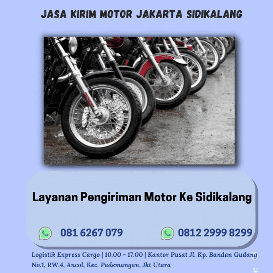 Jasa Kirim Motor Jakarta Sidikalang