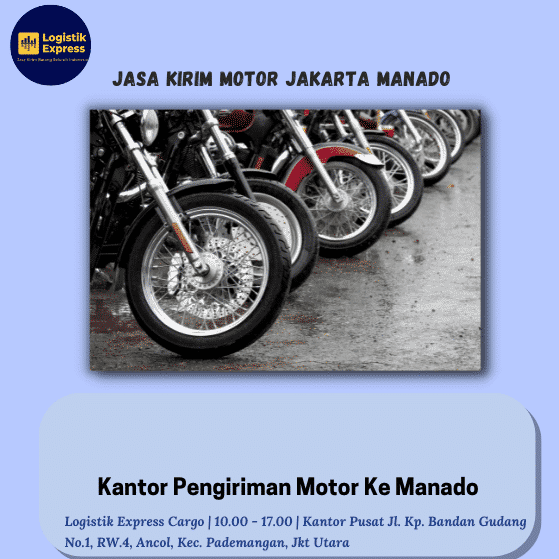 Jasa Kirim Motor Jakarta Manado