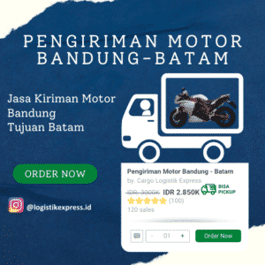 Pengiriman Motor Bandung Batam