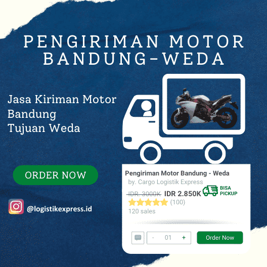 Pengiriman Motor Bandung Weda