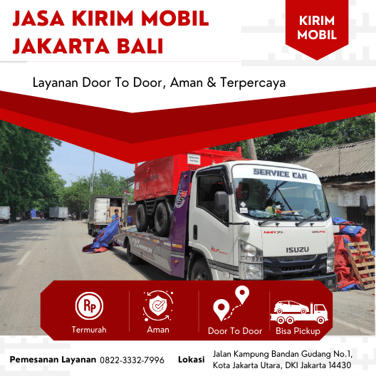 Jasa Kirim Mobil Jakarta Bali