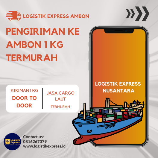 Pengiriman Ke Ambon 1 Kg Termurah