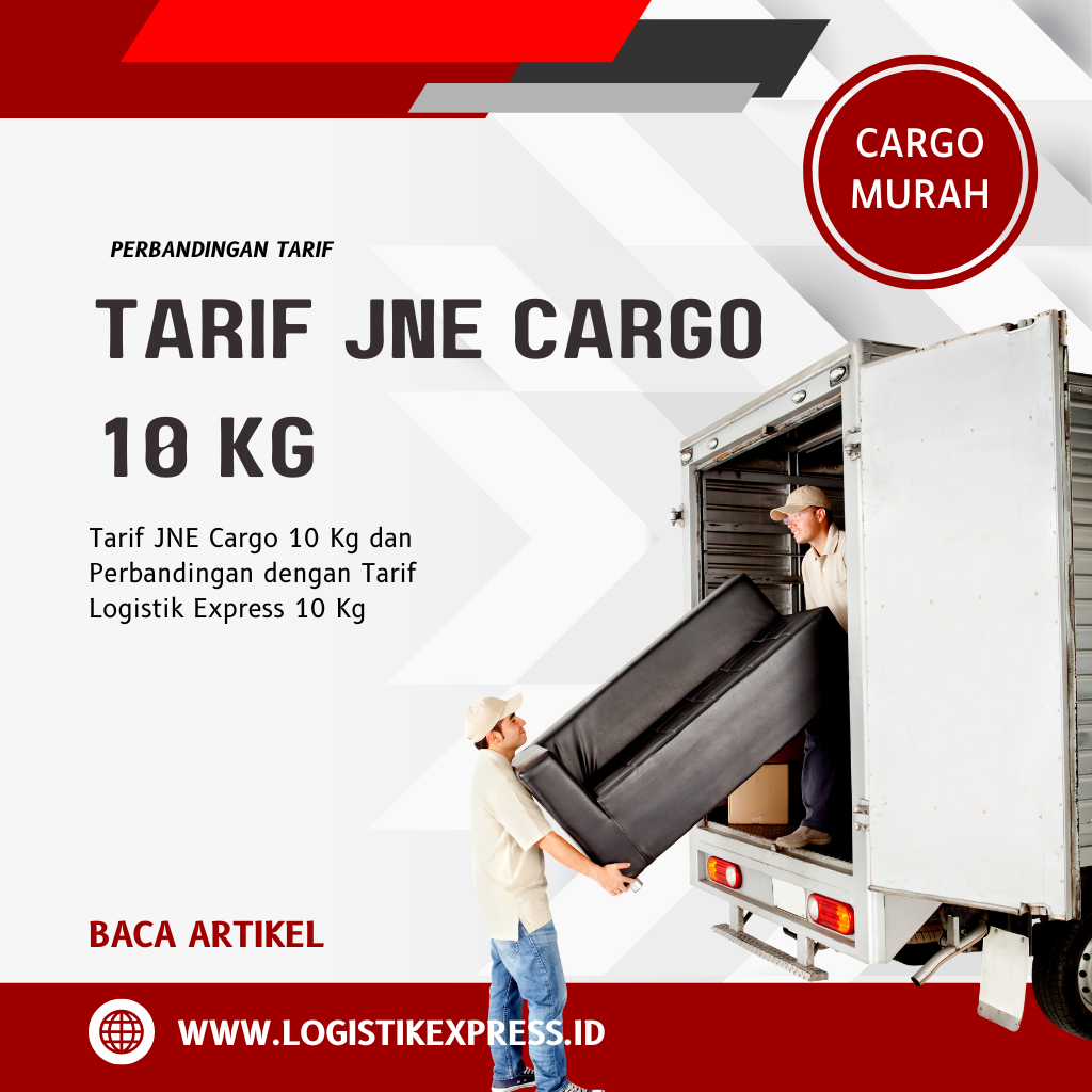 Tarif JNE Cargo 10 Kg