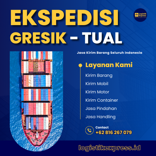 Ekspedisi Gresik Tual