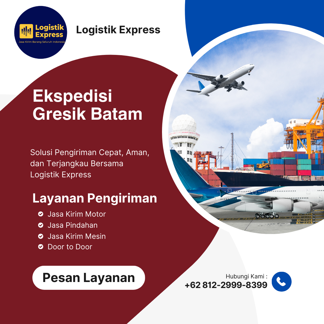 Ekspedisi Gresik Batam