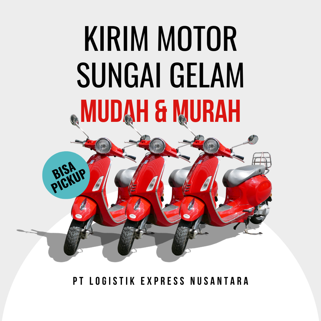 Kirim Motor Sungai Gelam