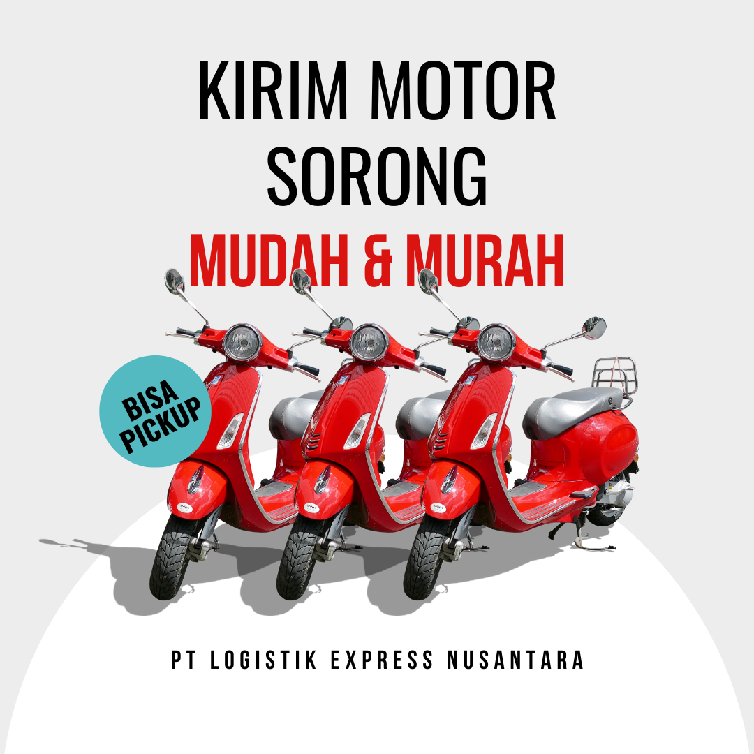 Kirim Motor Sorong