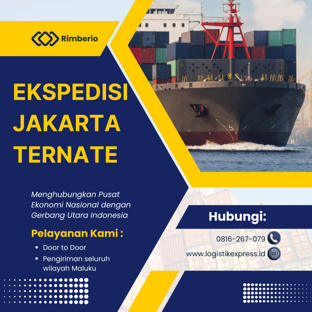 Ekspedisi Jakarta Ternate Ekspedisi Jakarta Ternate