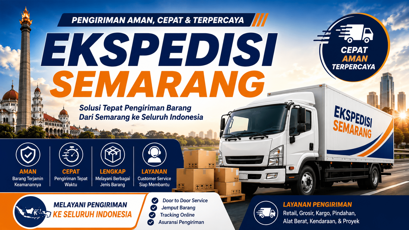 Ekspedisi Semarang Tanjung Selor Terbaik