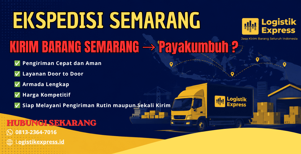 Ekspedisi Semarang Payakumbuh Terbaik